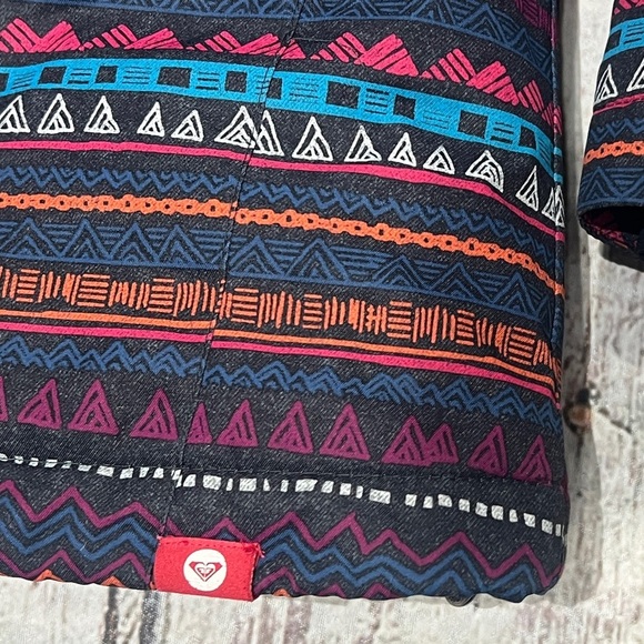 Roxy Snowboarding Ski Skiing Hooded Girls Youth Boys Coat Winter Jacket - Picture 8 of 10